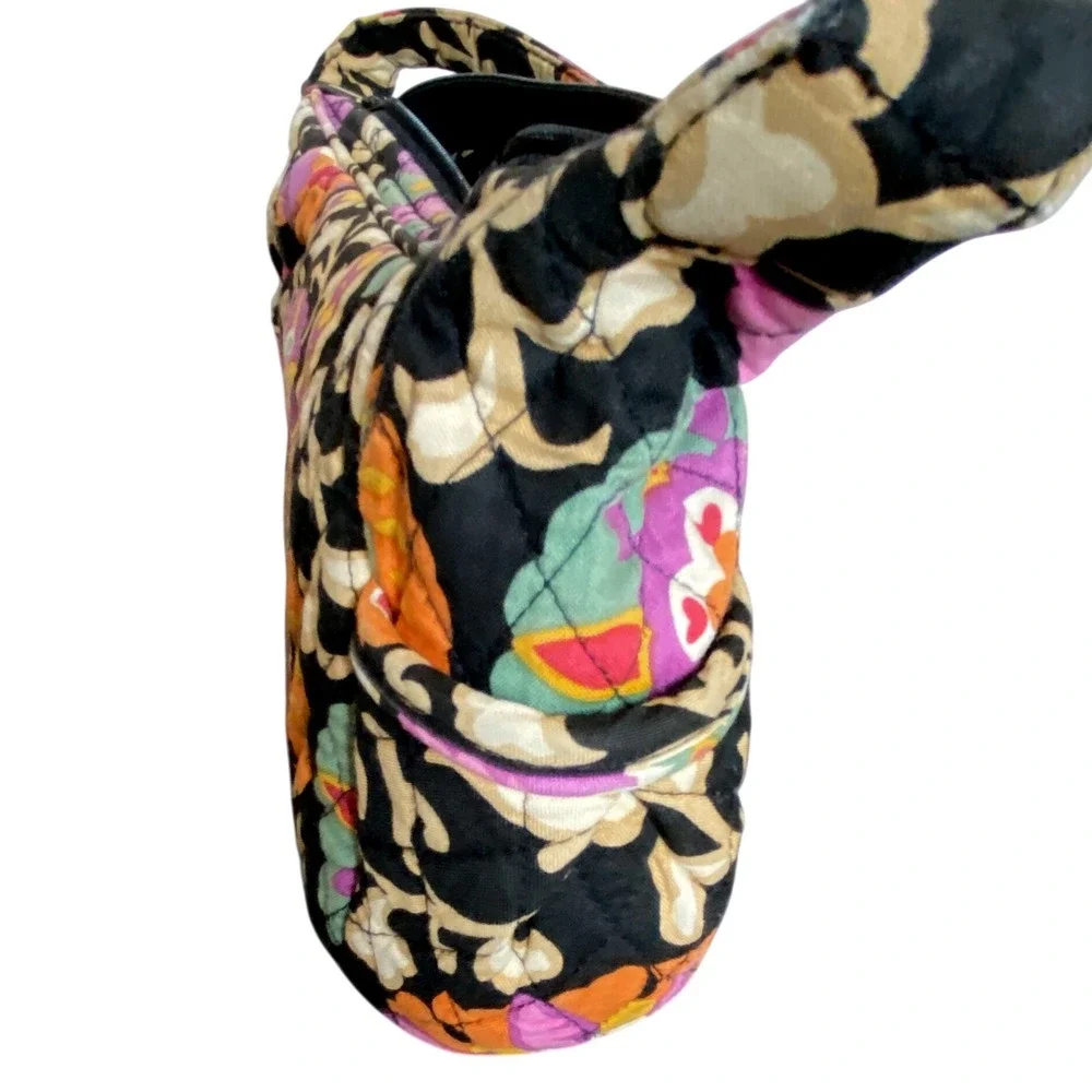 Vera Bradley Suzani Print Small Shoulder Bag Floral Quilted Zip Boho Y2K Purse